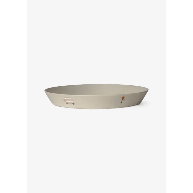 Service de table 5pcs Bio - Véhicules Gris-4