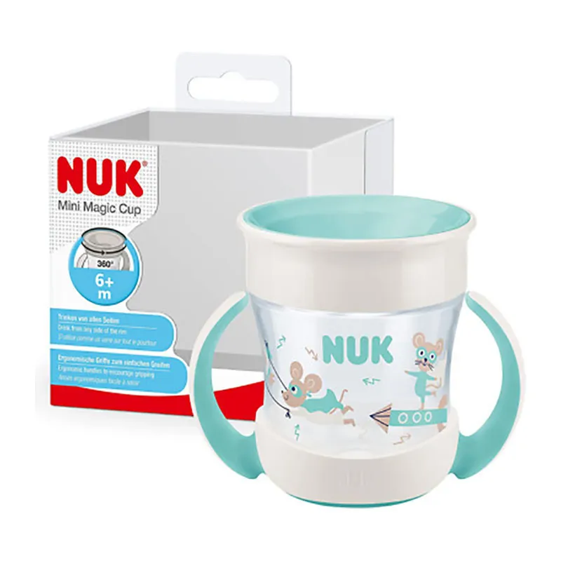 Tasse d'apprentissage Mini Magic cup Vert - 6m+-1