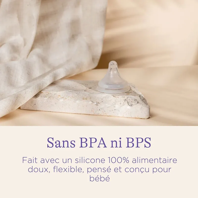Coffret Biberons & Tétines Natural Wave - 5pcs-7