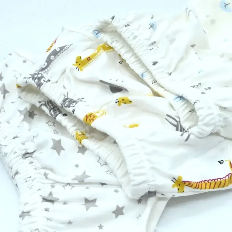 9 Culottes d'apprentissage Bambou Coloris Aléatoire - Modèle Fille-7