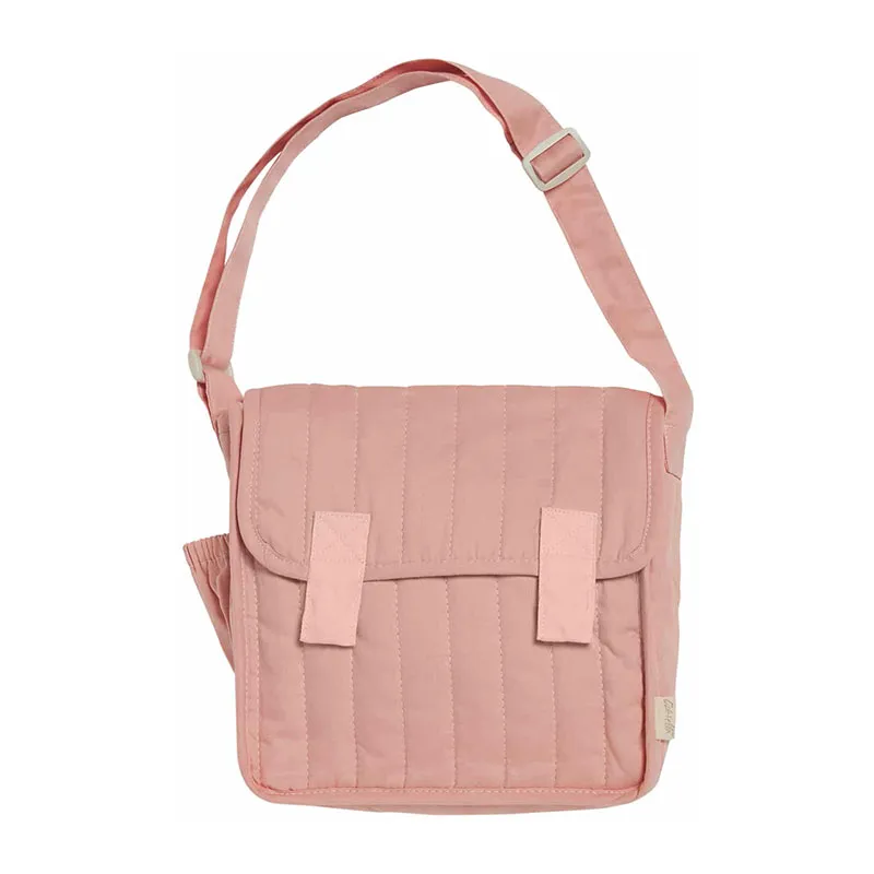 Sac à langer pour poupée convertible 21x23cm Rose - 36m+-4