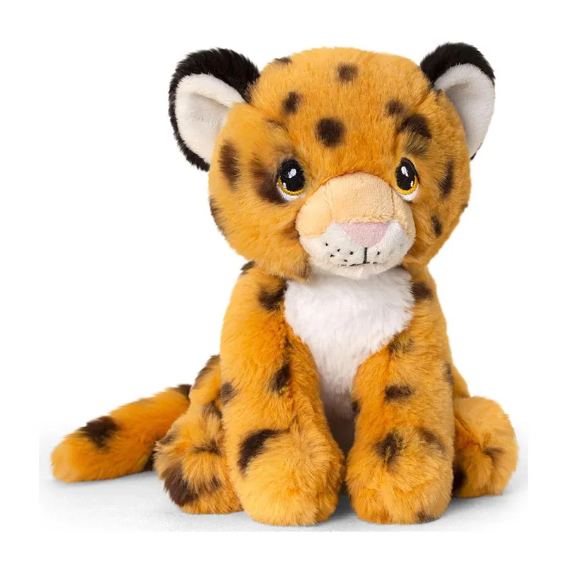 Peluche Guépard assis - 18cm-0