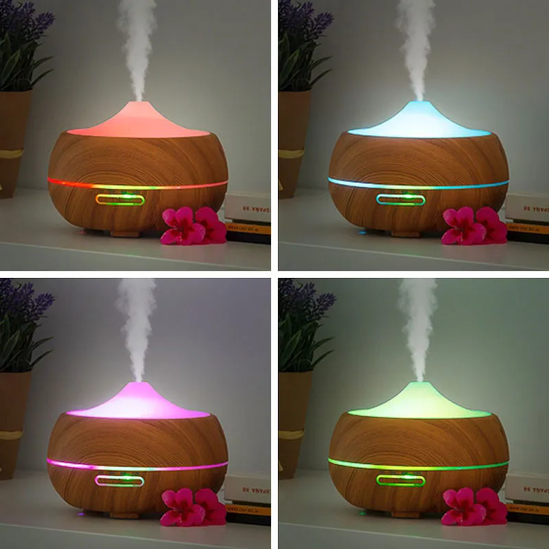 Humidificateur-diffuseur Wood effect - 16x12cm-6