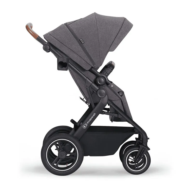 Poussette 3en1 B-Tour Mink Pro Dark Grey - 0m+-3