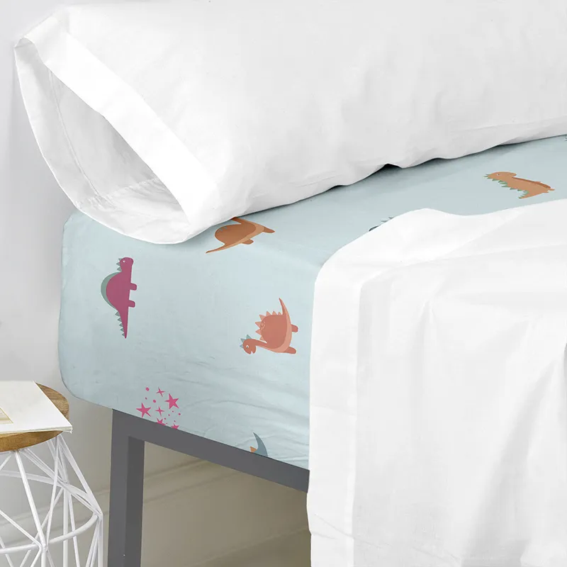 Drap-housse Coton Mini dinosaure - Enfant-2