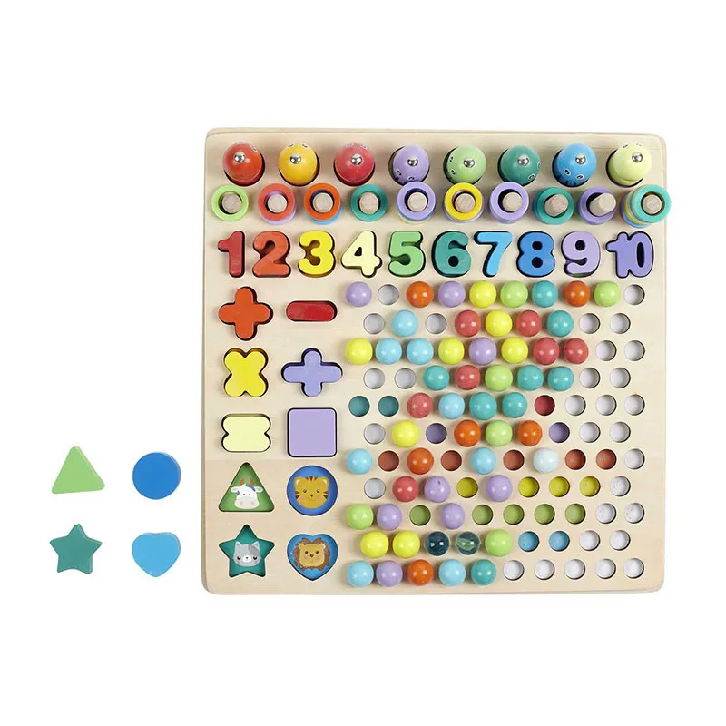 Jeu mathématique 3en1 évolutif - 31x32x8cm-2