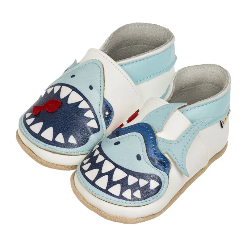Chaussons cuir Requin-2