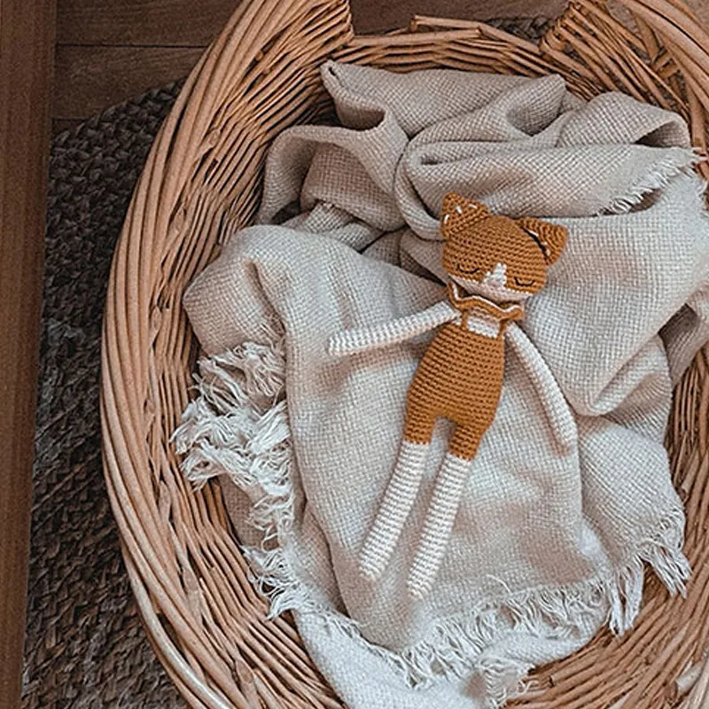Doudou Coton BIO Chloé le Chat - 0m+-0