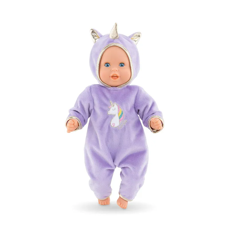 Poupon Bébé Calin Licorne 30cm - 18m+-2