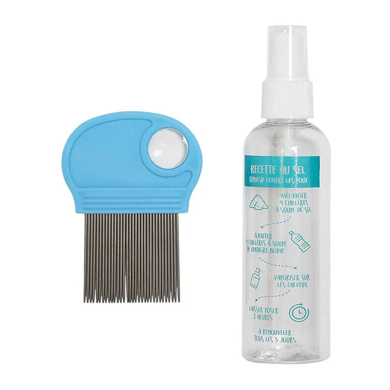 Peigne Anti-Poux + Flacon Aléat. - 100ml-1