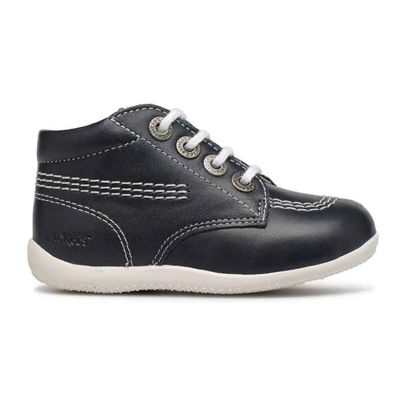 Bottillons Billy - Marine/Blanc-1