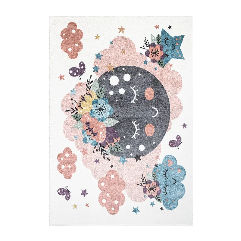 Tapis Anime visage & paysage Multico. - Plusieurs dim. dispos-1