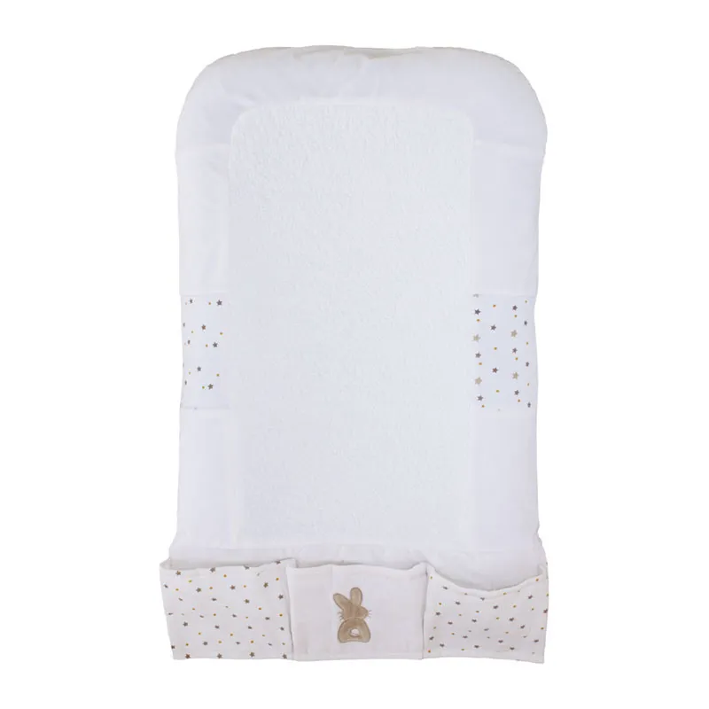 Matelas à langer Étoile Marron - 70x50cm-0