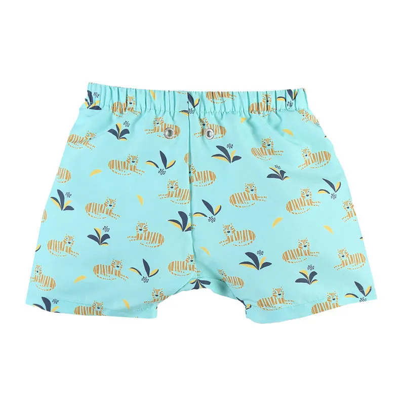 Short de bain Tigre Bébé - Bleu-1