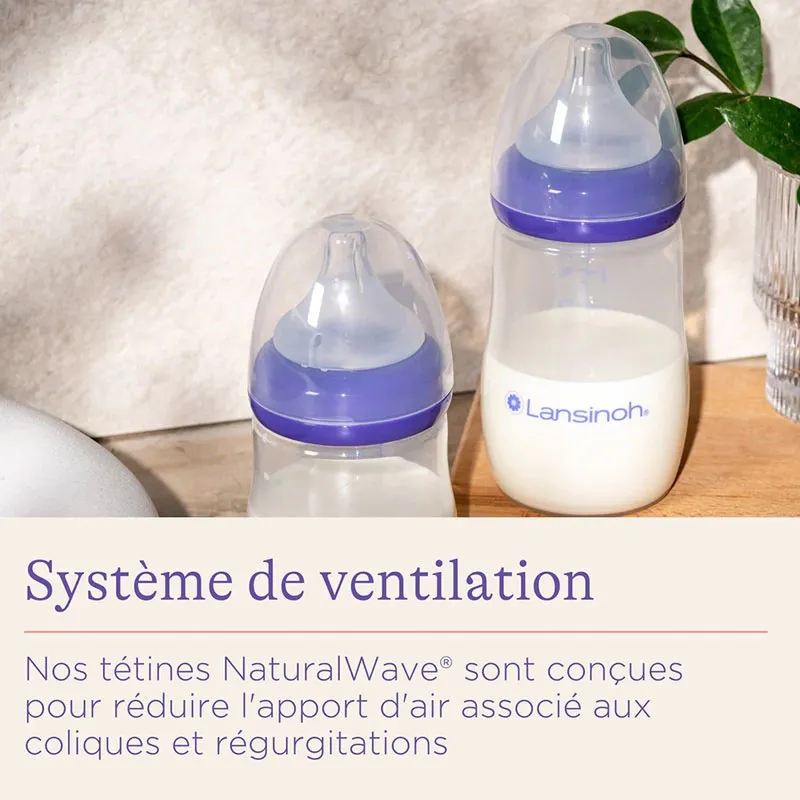 Coffret Biberons & Tétines Natural Wave - 5pcs-5