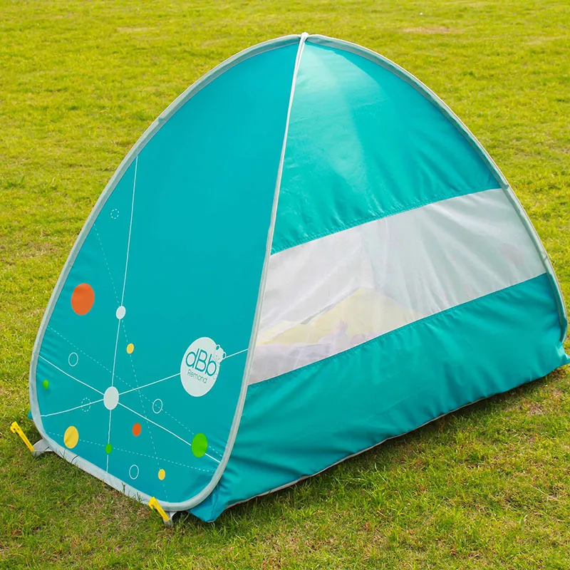 Grande tente Anti-UV Bleu/Jaune - 90x120cm-3