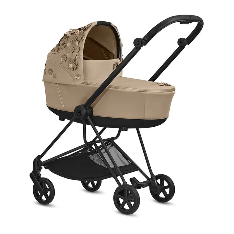 Duo Poussette Compacte Mios Chrome Brown/Simply Flowers Beige - 0m+-7