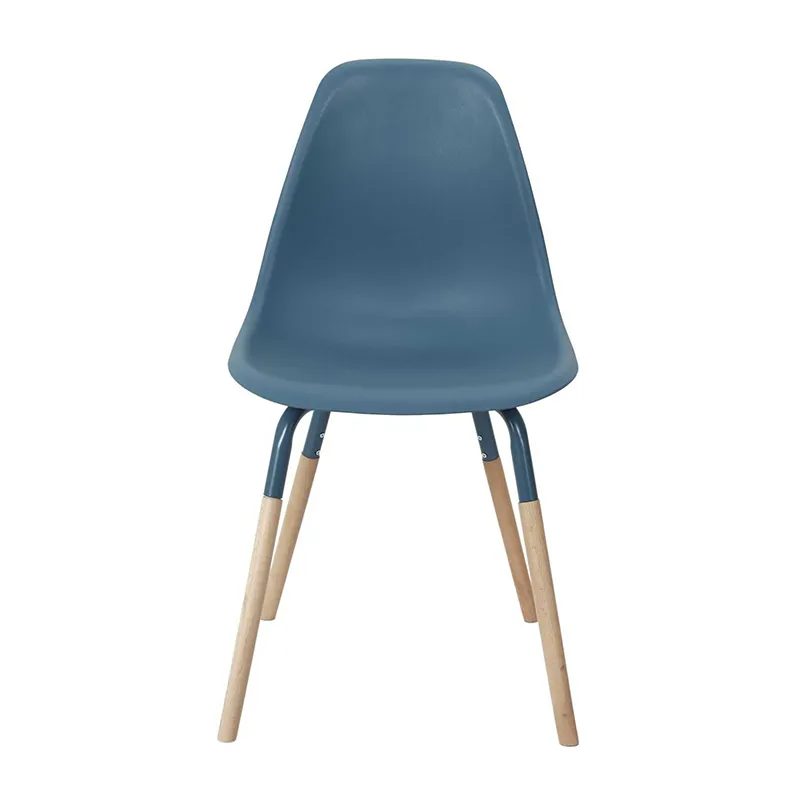 4 Chaise Phenix Bleu canard - 48.5x85x46cm-2