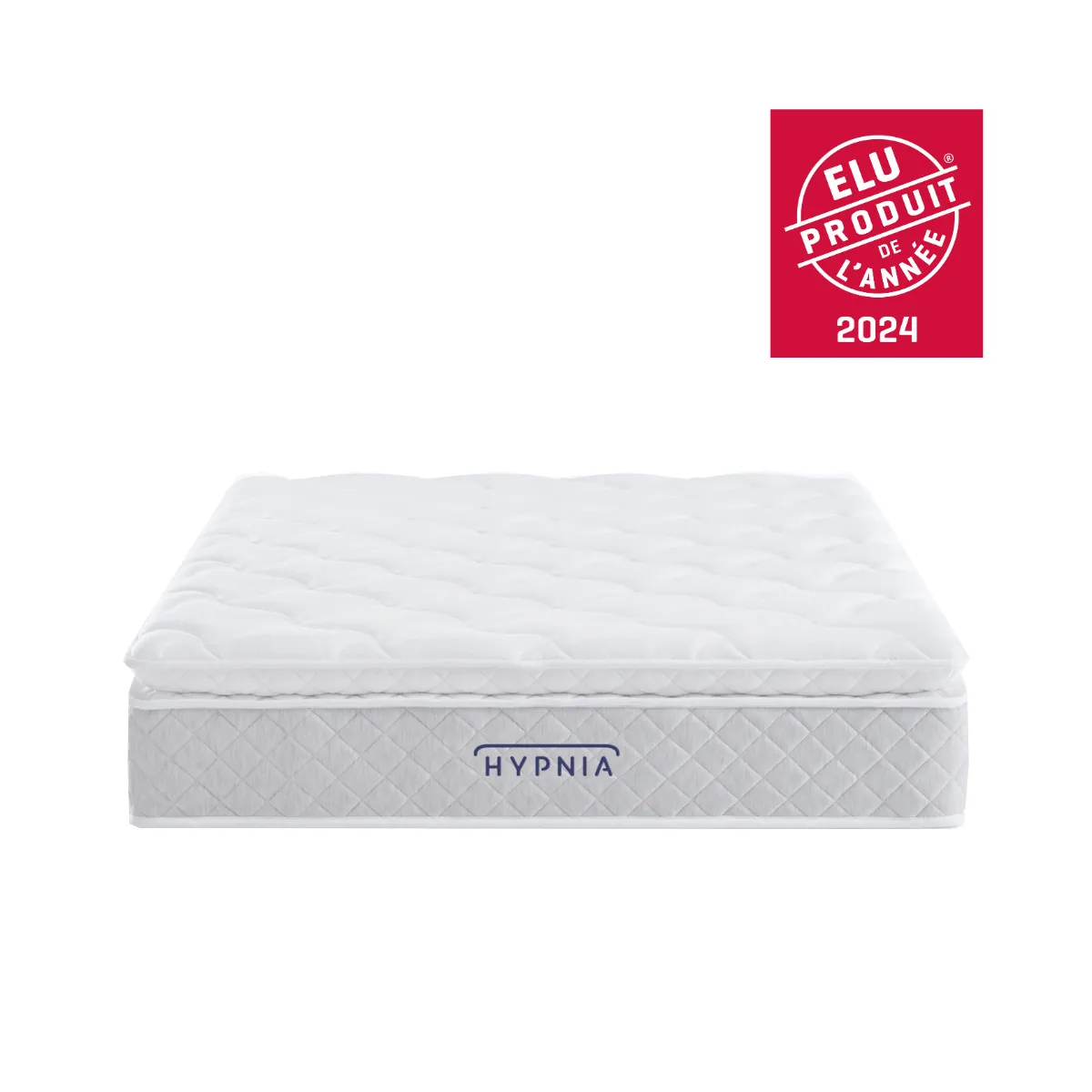 Matelas Bien-être Suprême + sommier Blanc-1
