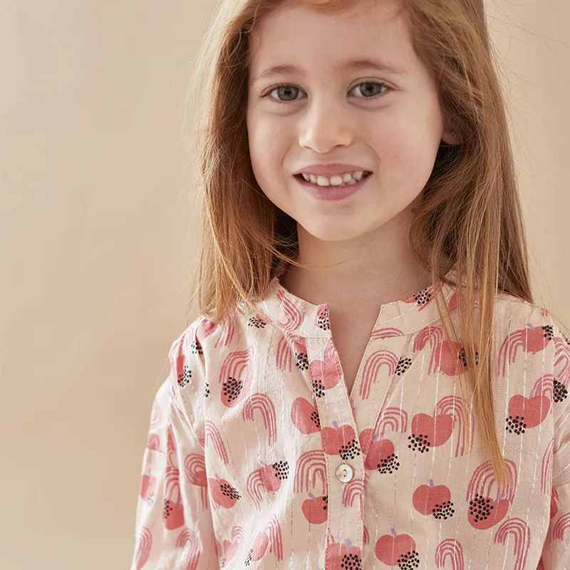 Blouse Tagada - Rose-4