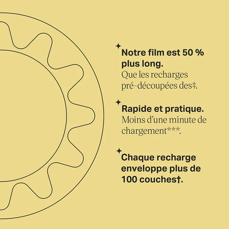 Poubelle à couche Twist & Click + 13 recharges - Rose-19
