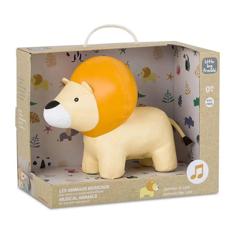 Les animaux musicaux Jackson le Lion - 3m+-3