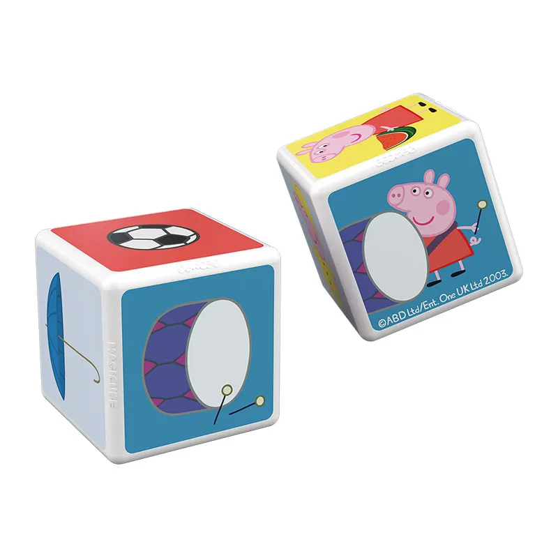 10 Cubes magnét. Maths Building - 3+-2