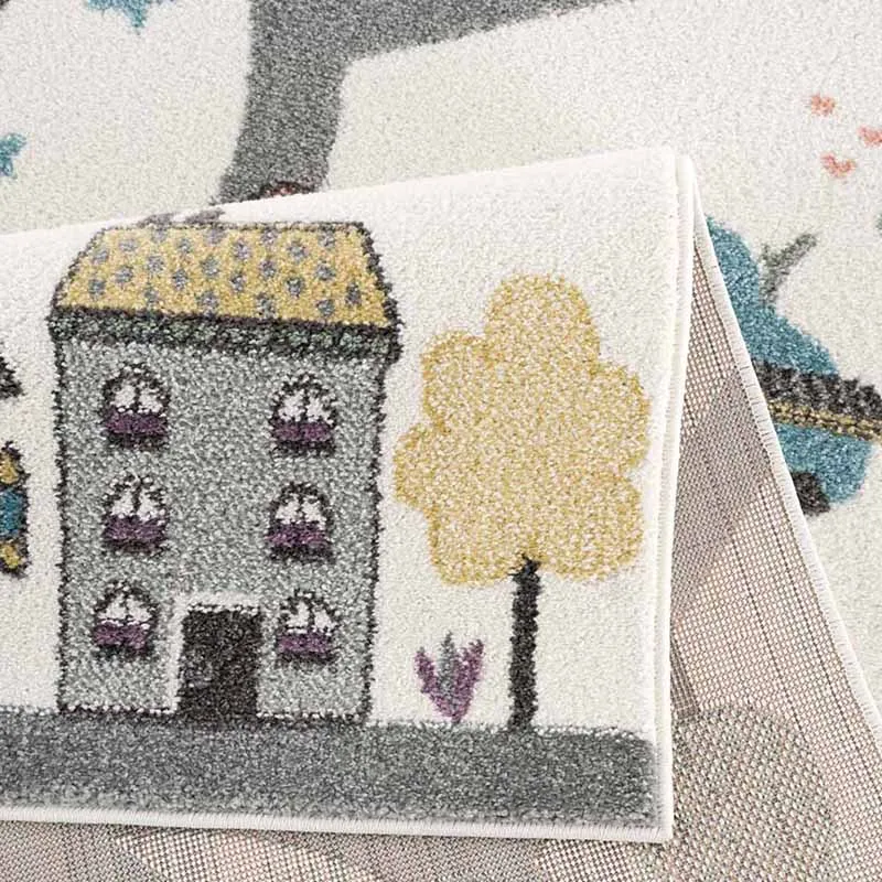 Tapis Anime Village Multico. - Plusieurs dim. dispos-3