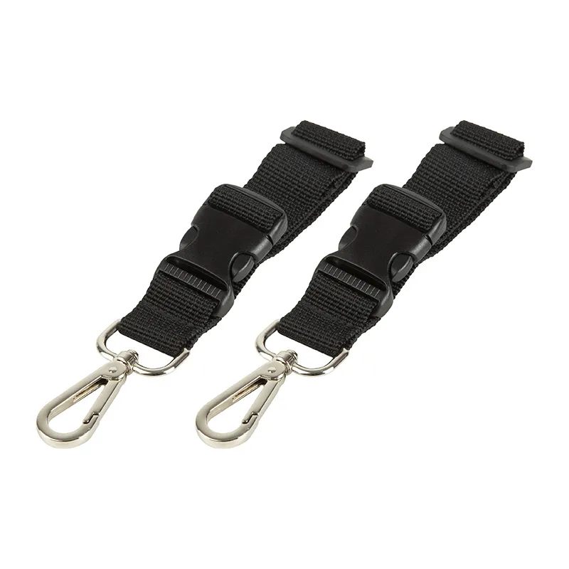 2 Attaches Poussette pour sac à langer - 3x15x3cm-1