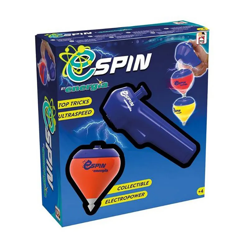 Toupie avec lanceur électrique E-Spin - 4+-3