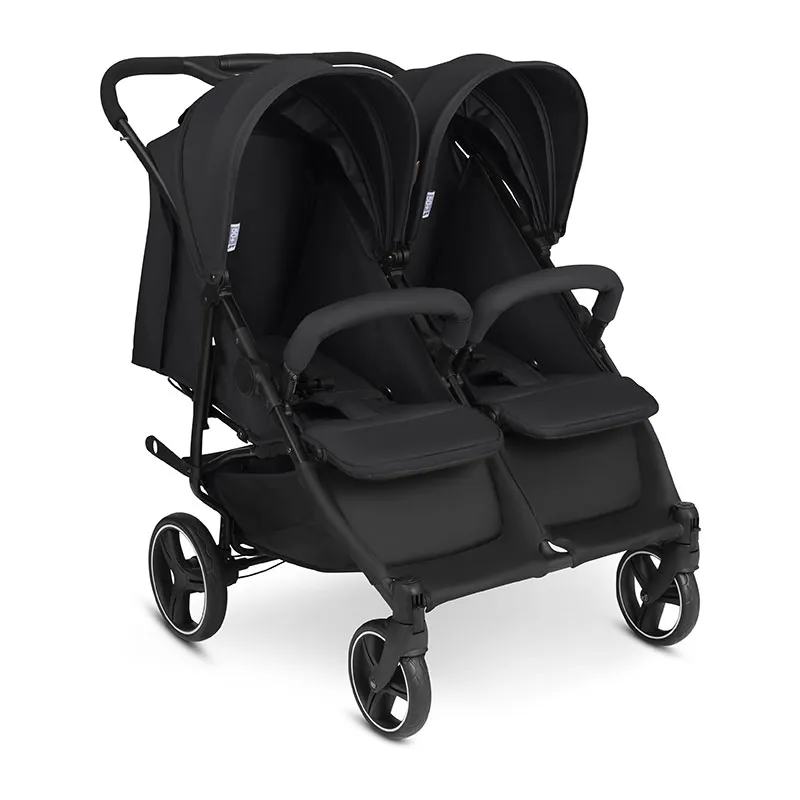 Poussette Jumeaux Twin Black - 6m+-2
