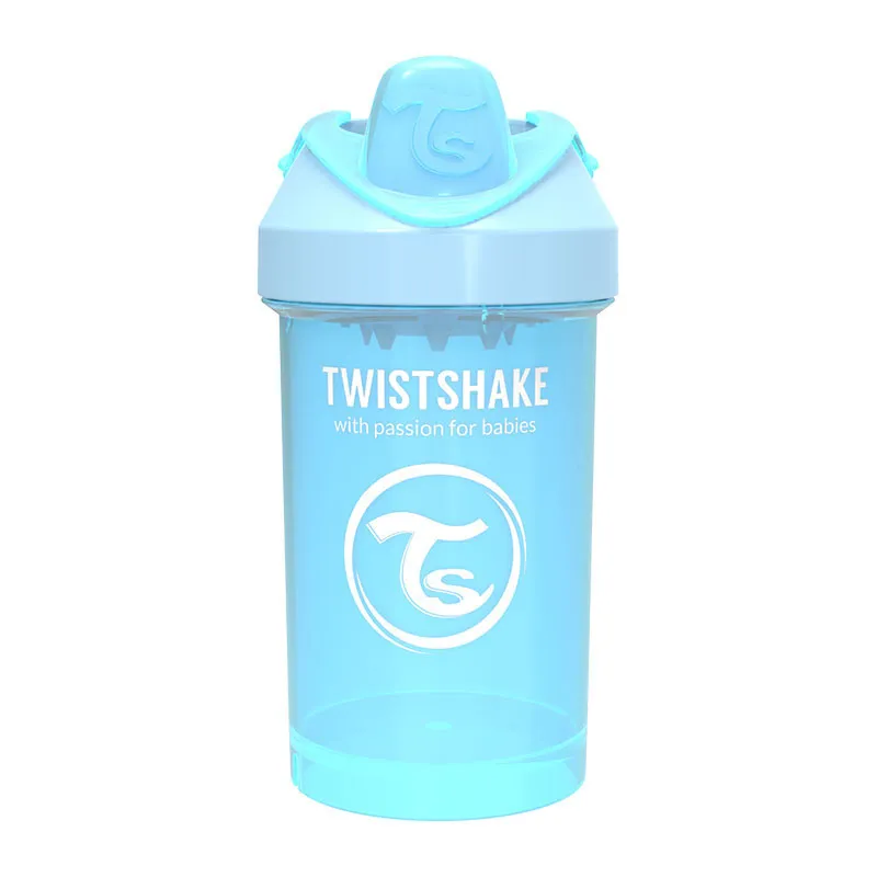Tasse d'apprentissage Crawler Cup 300ml Bleu Pastel - 8m+-1