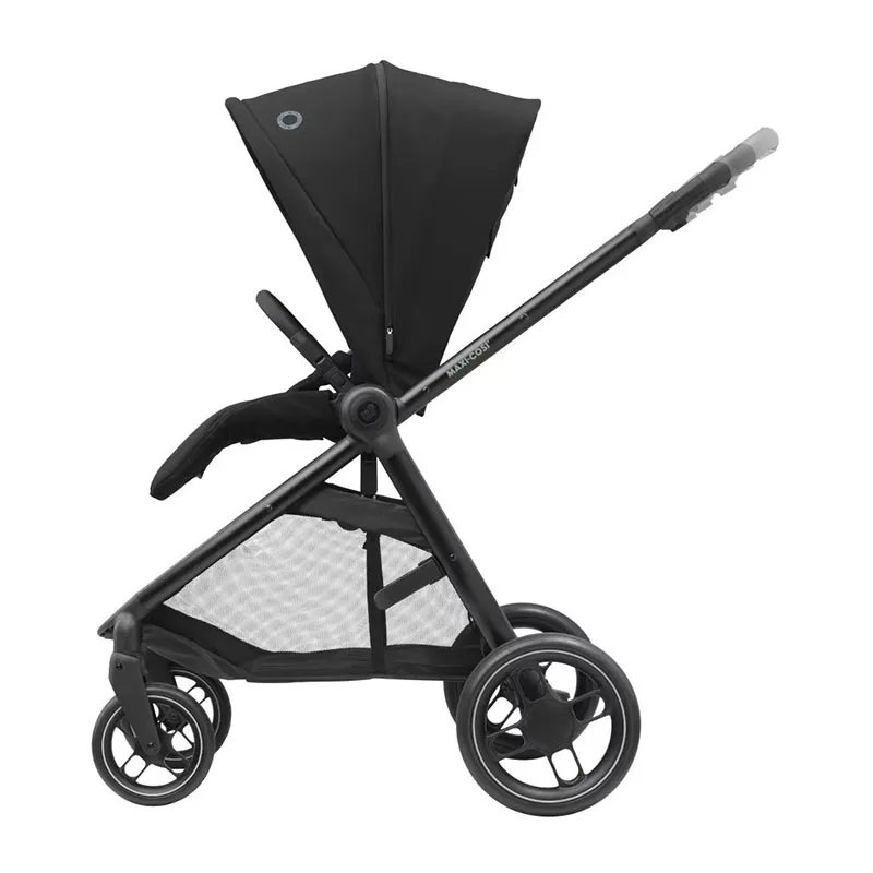 Duo Poussette Compacte Street + Cosi Pebble Pro + Base FamilyFix 3 + Adaptateurs Noir - 0m+ -4