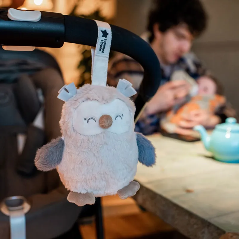 Mini peluche musicale nomade - Ollie la Chouette-6