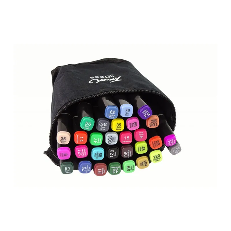 Marqueurs acrylique à double pointe - 30pcs-4