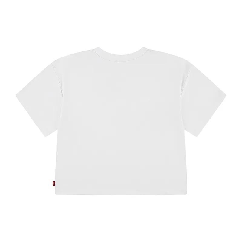 T-shirt MC Enfant Floral - Bright White-1