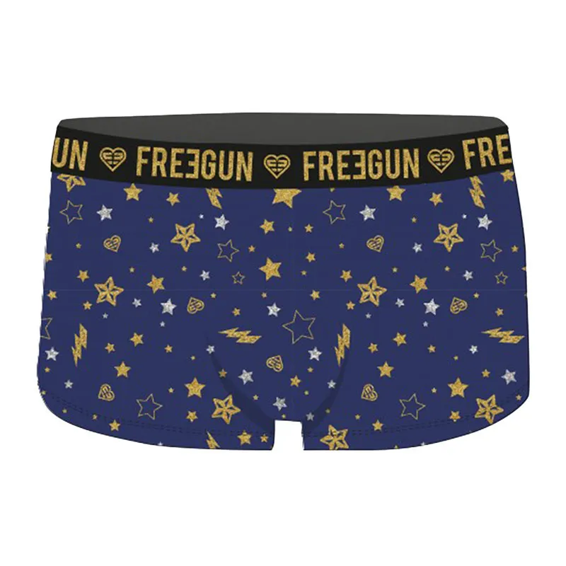 3 Shorties Fille Plumes Freegun - Marine/Noir/Blanc-2