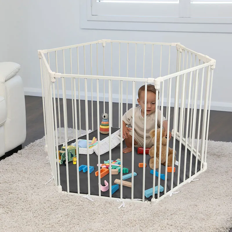 Barrière/Parc Discovery 3en1 - Blanc-1