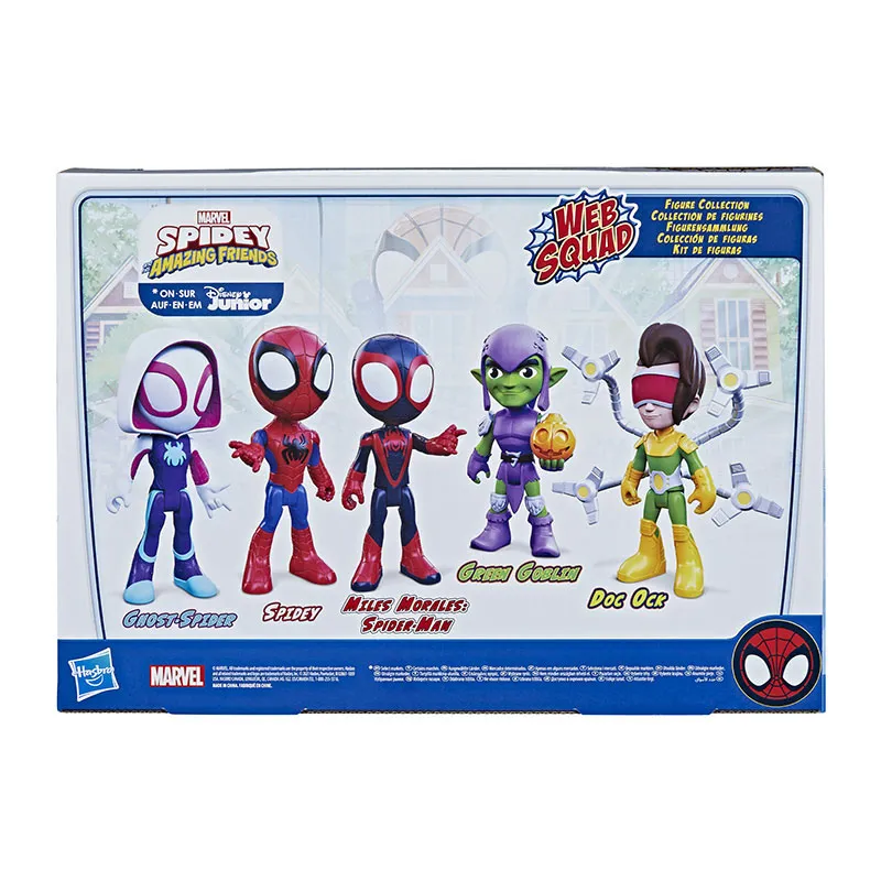 Figurines Spidey Web Squad 5pcs - 36m+  - HASBRO - LES JOUETS DES HéROS-7