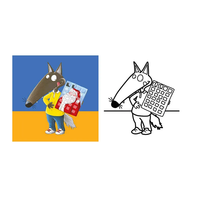 P'tit Loup Mes premiers coloriages Noël - 24m+-2