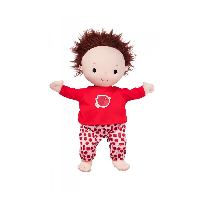 Pyjama Rouge-gorge pour poupée - 24m+-1