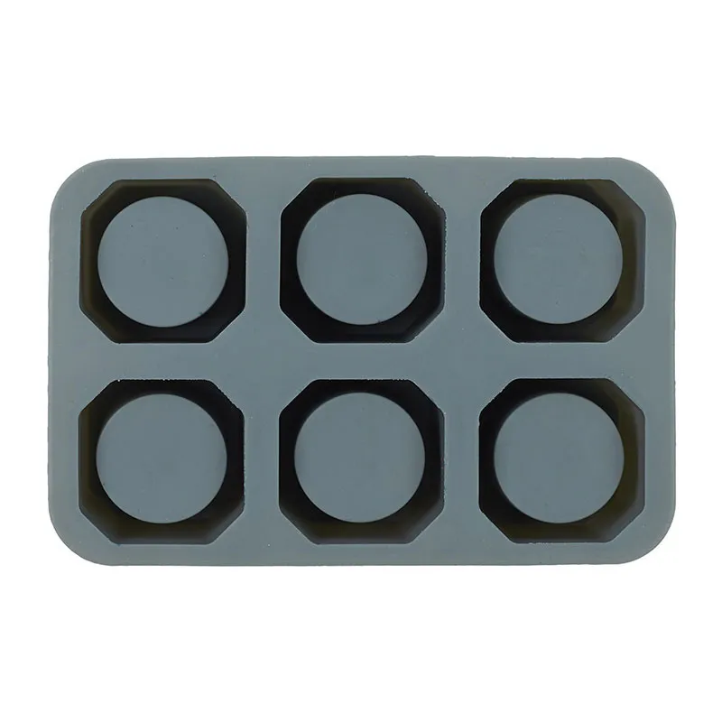 6 Moules cookie Silicone Aléat. - 19.50x12.20cm-2