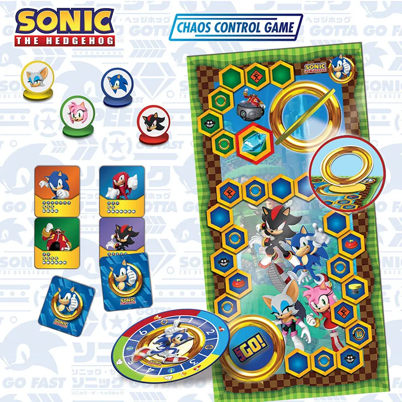 Jeu de plateau Chaos Control Game Sonic - 6+-1