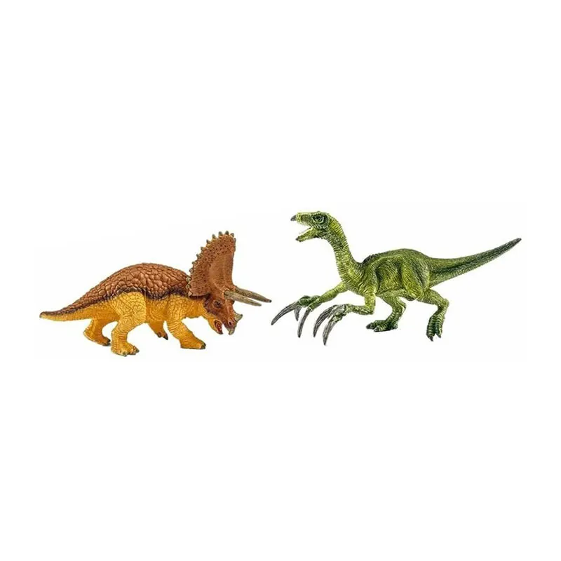 Petits tricératops & thérizinosaure - Dinosaures-0