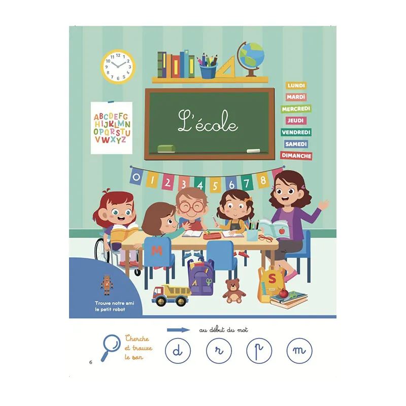Cherche et trouve Les lettres et syllabes - 3+-2