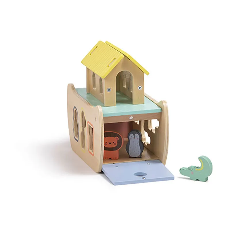 Arche de Noé en bois - 5+-2