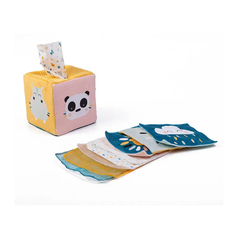 Boîte à mouchoirs sensorielle - 6m+-1