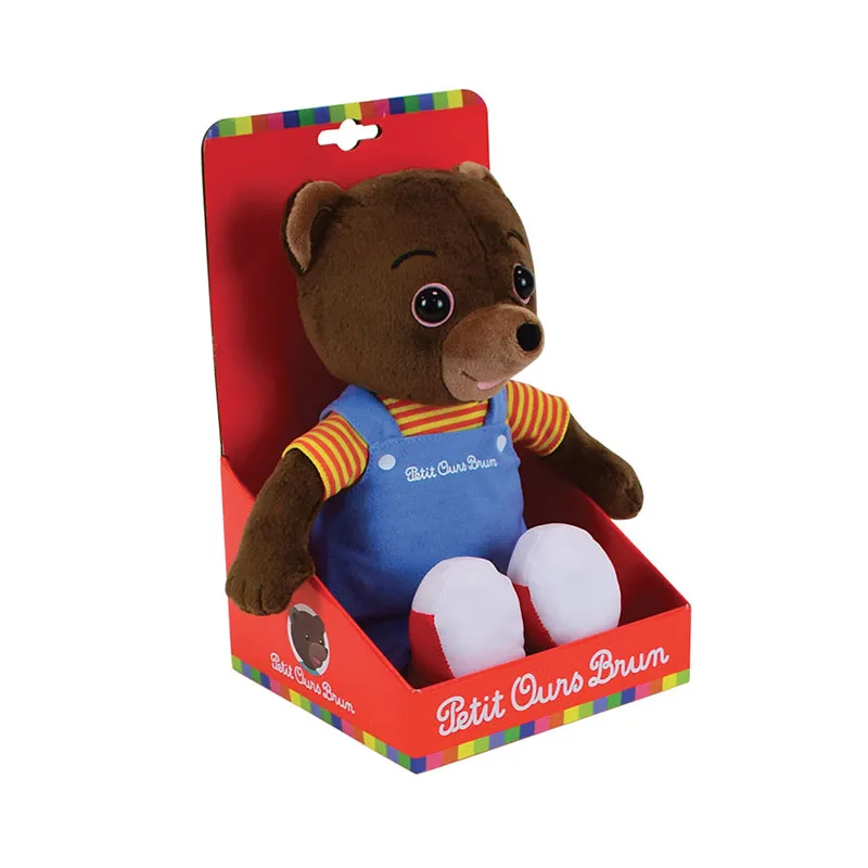 Peluche 32cm Petit Ours Brun - 12m+-4
