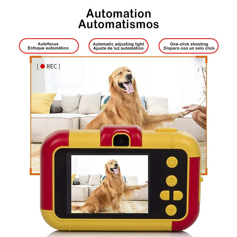 Appareil photo numérique L1 Rouge/Jaune - 36m+-2