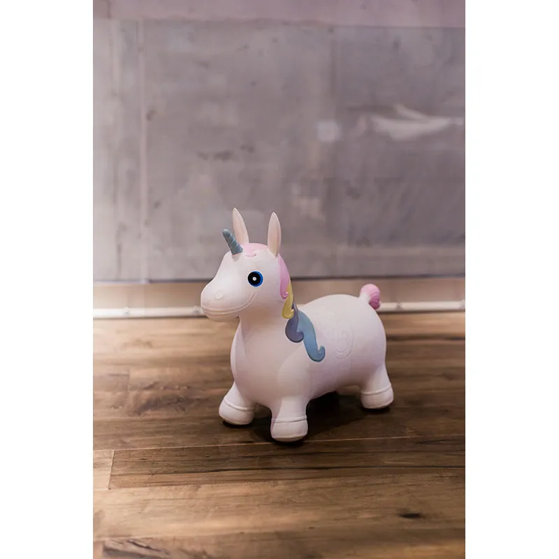 Animal sauteur gonflable Licorne - 18m+-5